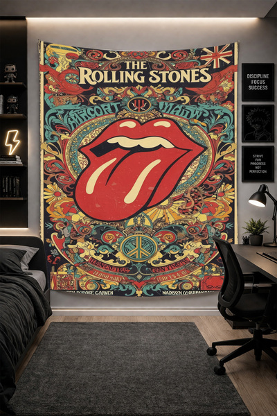 THEMODERNHANE Ύφασμα με μοντέρνο σχέδιο για τοίχο Αισθητική διακόσμηση κρεβατ...