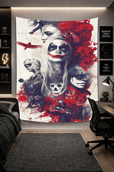 THEMODERNHANE Ύφασμα με μοντέρνο σχέδιο για τοίχο Αισθητική διακόσμηση κρεβατ...