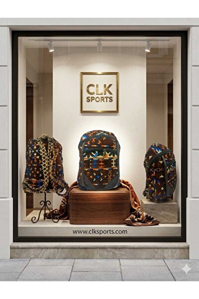 CLK SPORTS Anatolian Carpet Hand Made Design Backpack - Saddlebag