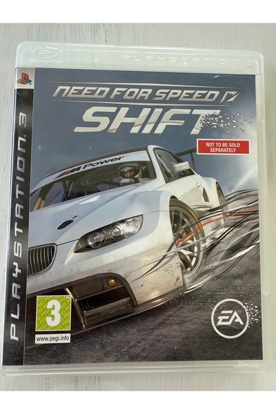 EA ps3 NEED FOR SPEED SHIFT NFS orjinal oyun kitapçık var 10/10 disk kondüsyon