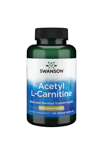 SWANSON Acetyl L-Carnitine 500 mg 100 Kapsül