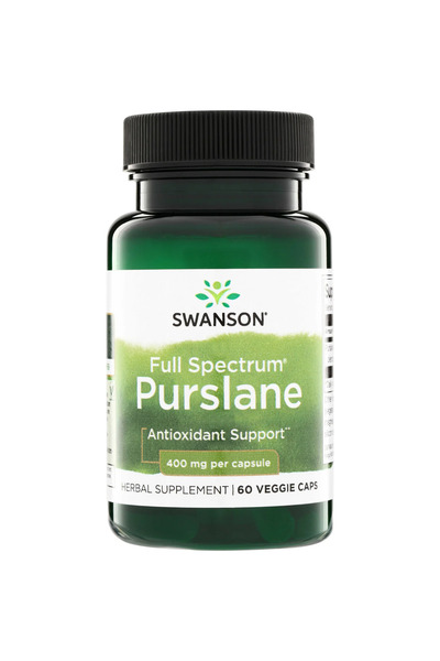 SWANSON Full Spectrum Purslane 400 mg 60 Kapsül