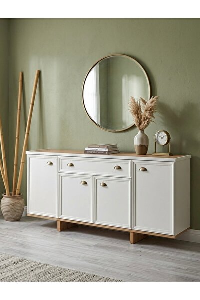 Lisso Home Arvena Konsol Dolap Aytaşı-Meşe 180x40