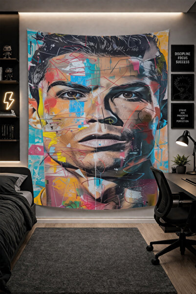 THEMODERNHANE Ύφασμα με μοντέρνο σχέδιο για τοίχο Αισθητική διακόσμηση κρεβατ...