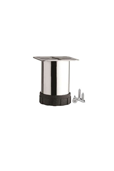 ESBH 5 cm Ayarlanabilir Metal Mobilya Ayağı Kare Dolap Masa Dayanıklı Destek ...