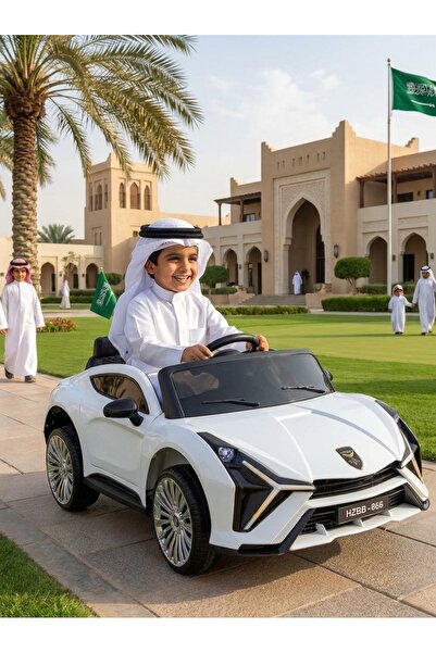 niyazi سيارة لامبورجيني أطفال SR 1014 موديل 2026 بمحركين، 12 فولت، مقعدين وريموت كنترول