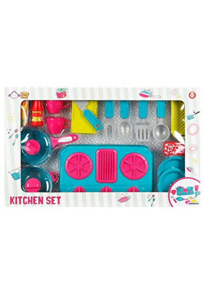 little chef Kitchen set with stove,