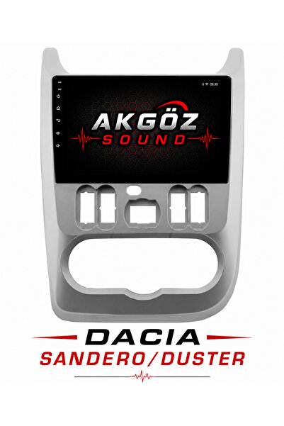 GÖZAX إطار الوسائط المتعددة DACIA SANDERO/DUSTER مقاس 9 بوصة في المقابس