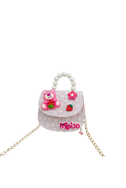 Bidani - Pearl Handle Character Handbag - Multicolor