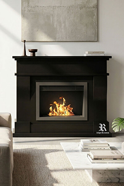 impeRiums Classic Bioethanol Fireplace – Bacasız Modern Bioethanol Şömine (Si...