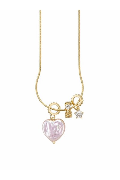 3 lü Charm Model Çelik Kolye