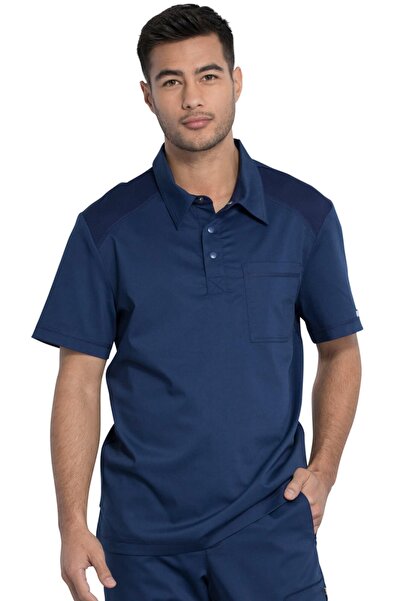 Cherokee UNIFORMS Ανδρική Μπλούζα Σκραμπ Τσερόκι Πόλο Μπλε L