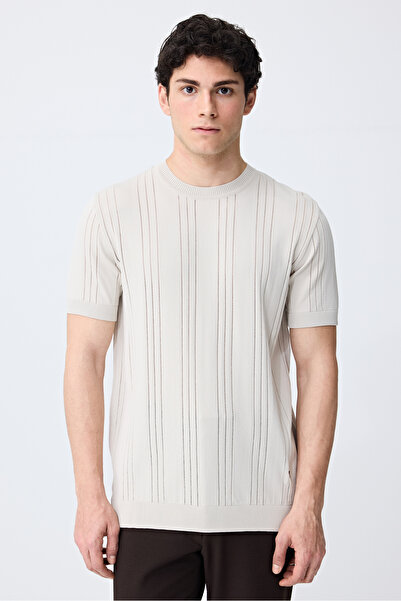 Tween Slim Fit Vizon Triko