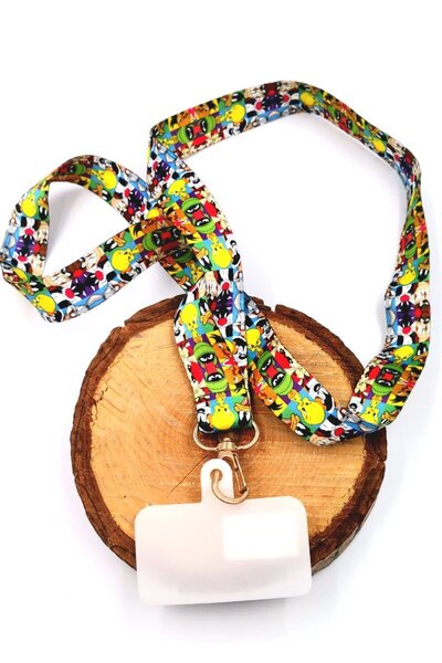 Monalisa Home Colorful New Generation Shiny Velvet Fabric Phone Strap