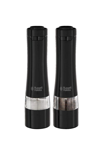 RUSSELL HOBBS Rasnite electrice pentru sare si piper Black 28010-56, Iluminar...