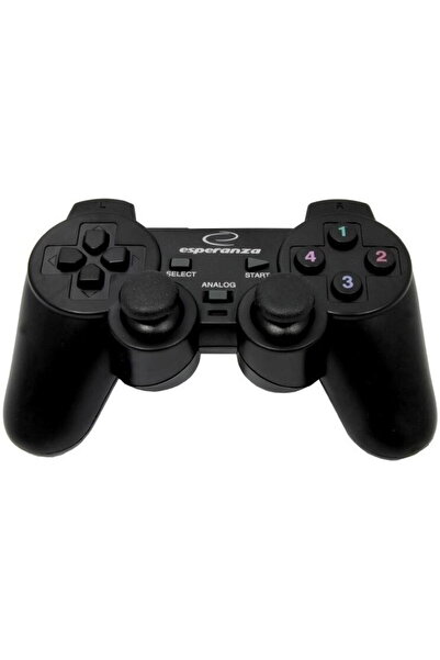 ESPERANZA Gamepad EG102 pentru PC, Negru