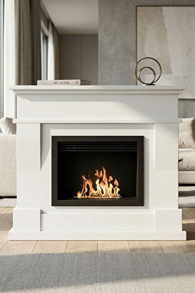 impeRiums Classic Bioethanol Fireplace – Bacasız Modern Bioethanol Şömine (Be...