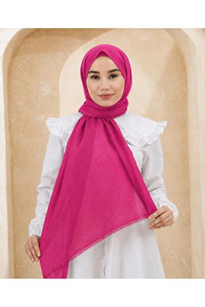 ÇİĞDEM AYDIN Minimal desen gofret şal
