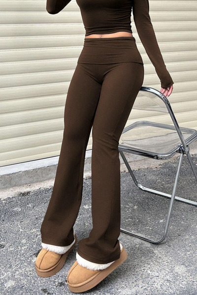 GENIUS STORE Γυναικείο παντελόνι από βαμβάκι Lycra, ελαστικό, ισπανικού τύπου...