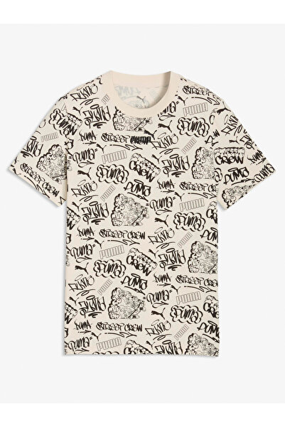 Puma Mid90s All-Over Print Alpine Snow T-Shirt