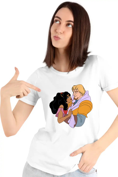 OEM Women's T-Shirt The Hunchback of Notre-Dame Esmeralda Phoebus