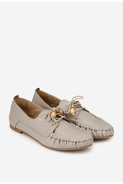 Dasha Women's taupe genuine Leather shoes