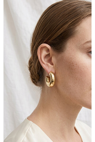 İris Jewelrys Çelik Elera Gold Küpe
