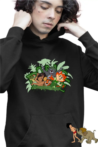 OEM Παιδικό Φούτερ Αγοριών Μάουλι - Το Βιβλίο της Ζούγκλας