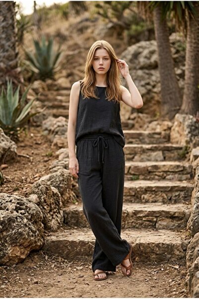 Nikitas Design Muslin Palazzo Pants
