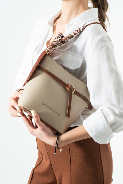 byhakan Tn-100 Women's Shoulder Bag Handbag Crossbody Bag Sand-Taba