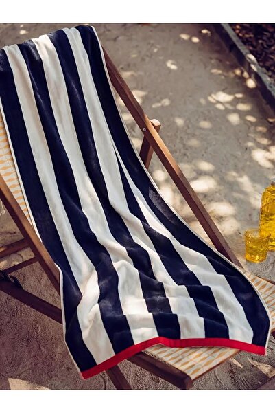 LC Waikiki Ριγέ γυναικεία πετσέτα θαλάσσης 70x150 εκ. (S6)