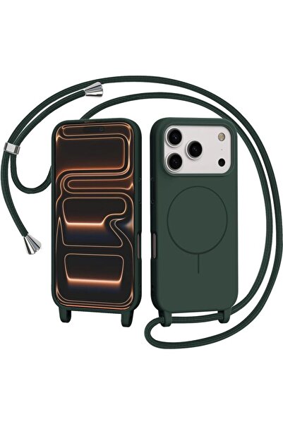 Orso Θήκη Soft Κορδόνι Magsafe Pine Green iPhone 17 Pro