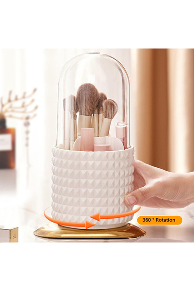 OEM 360 °   Περιστρεφόμενος Οργανωτής για Πινέλα και Καλλυντικά - Βάση Μακιγι...
