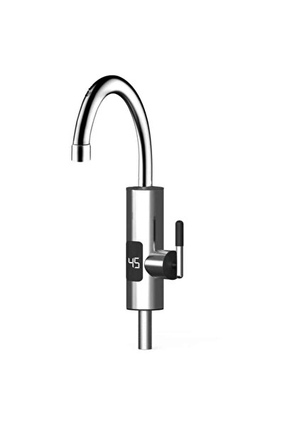 OEM Στιγμιαία Ηλεκτρική Βρύση Ανοξείδωτου Ατσαλιού 3000W - Ζεστό Νερό σε Δευτ...