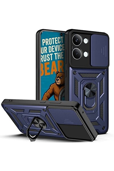 Orso Θήκη Combo Kickstand Slide Camera Blue Poco X8 Pro Max