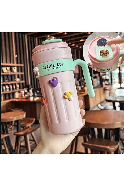 OEM Φορητή κούπα καφέ, ψηφιακή οθόνη θερμοκρασίας, πολύχρωμη 650ml