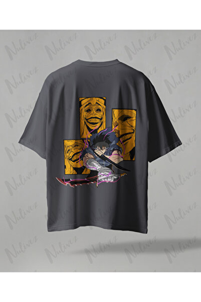 Nulivez Solo Leveling Anime Printed Oversize Unisex T-Shirt Japanese Anime St...