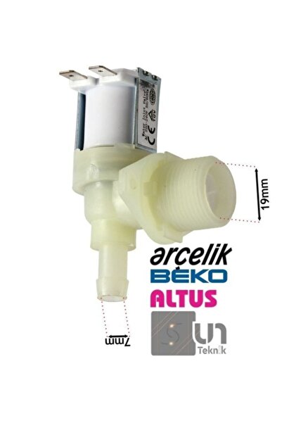 VRLCOOL Altus Uyumlu Al 434 Bulaşık Makinesi Su Giriş Vanası Su Alma Ventili