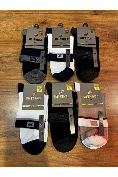 Mısırlı Ανδρικές κάλτσες χωρίς ραφές από μπαμπού Premium, συσκευασία 6 τεμαχίων