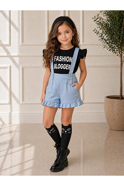 leora kids store Kız çocuk tulum,badi,çorap ve bandana set