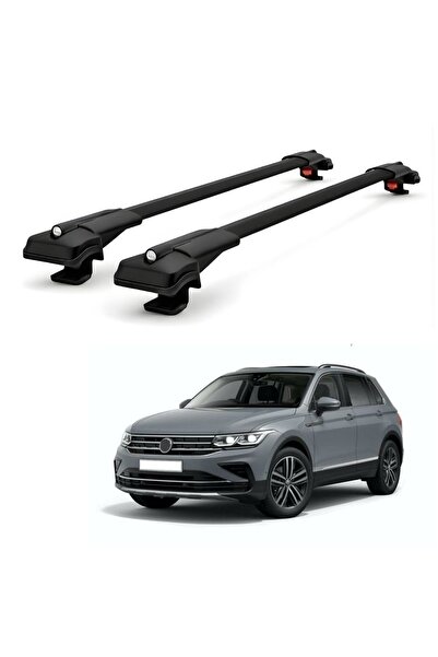 Cross Oto Aksesuarları Volkswagen Tiguan MK2 2016-2023 için Ara Atkı , Araç Ü...