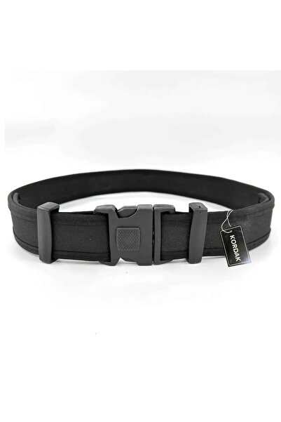 KORDAK Thick Black Palaska Belt (5 cm)