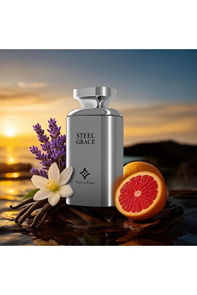 FRAİS ET FRAİS Steel Grace Perfume 100ML - Eau de Parfum - Men's Woody Aquatic