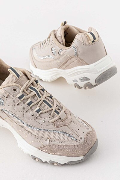 Golder Γυναικεία άνετα αθλητικά παπούτσια Daily Beige Αθλητικό παπούτσι με κο...