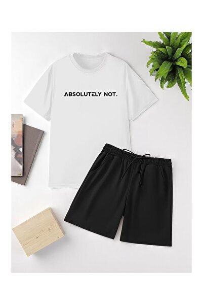 ZEMLİYA VONIX Unisex Oversize Σετ με Σορτς και Κοντομάνικο Μπλουζάκι Άνετη Εφ...