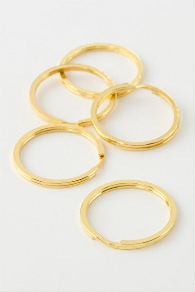 ZERO LAND Gldisptm 2.5 cm Keychain Ring Horse 1 Piece (01647) - Yellow