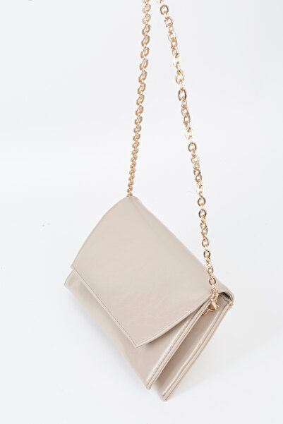 Vivaq Γυναικείος φάκελος από βιζόν με σχέδιο 2 θέσεων, μίνι λουράκι με αλυσίδ...