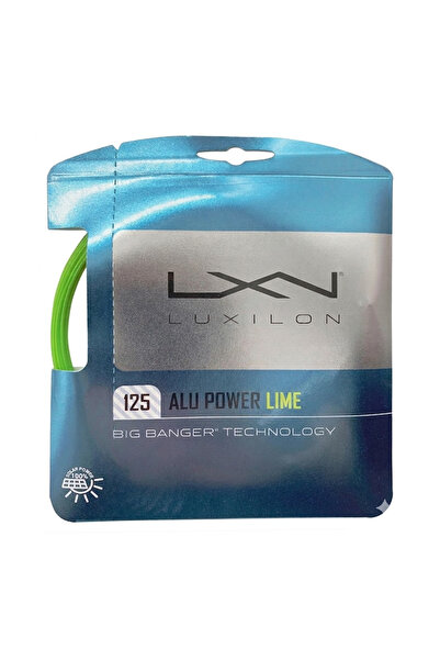 Luxilon 125 Alu Power 1,25 mm. Kordaj Lime Yeşil WRZ990240