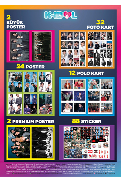 BTS Dergileri ile K-Pop Dünyasına Adım At! 🎤