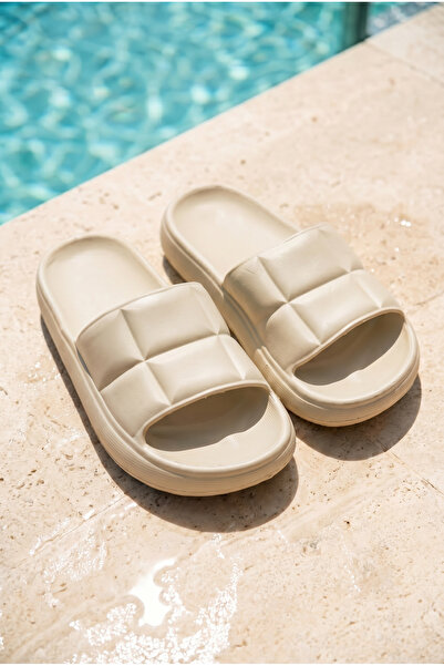 Shoebuo Γυναικείες εξαιρετικά ελαφριές καλοκαιρινές παντόφλες Garden Sea Beac...